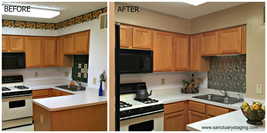 kitchen before and after